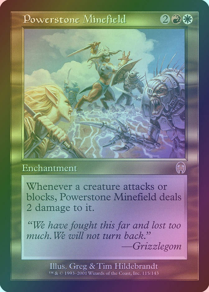 Powerstone Minefield (APC) (115) / Foil