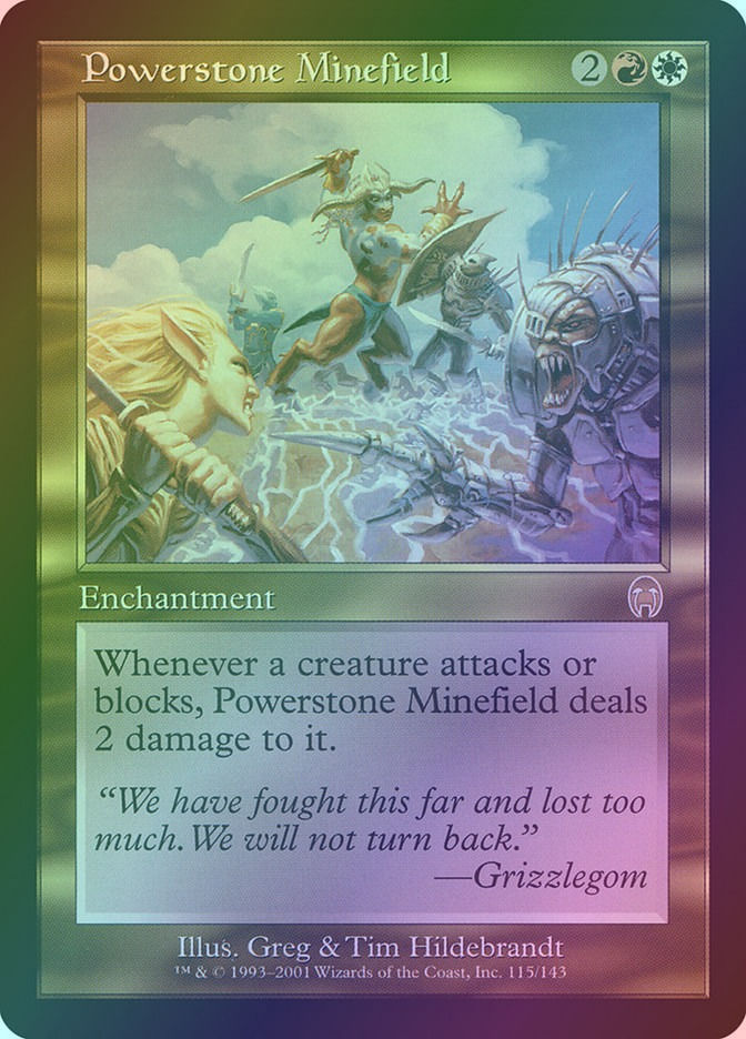 Powerstone Minefield (APC) (115) / Foil