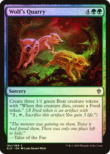 Wolf's Quarry (ELD) (184) / Foil