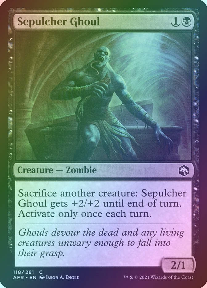 Sepulcher Ghoul (AFR) (118) / Foil