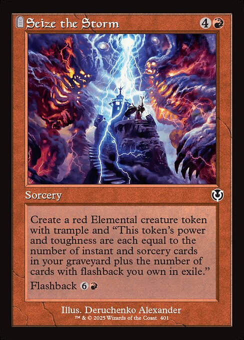 Seize the Storm (INR) (401) / Retro Frame