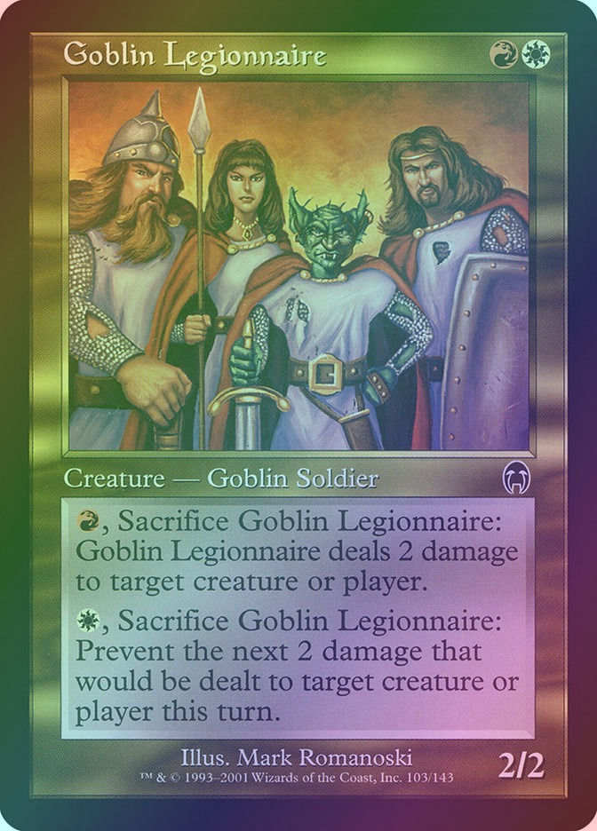 Goblin Legionnaire (APC) (103) / Foil