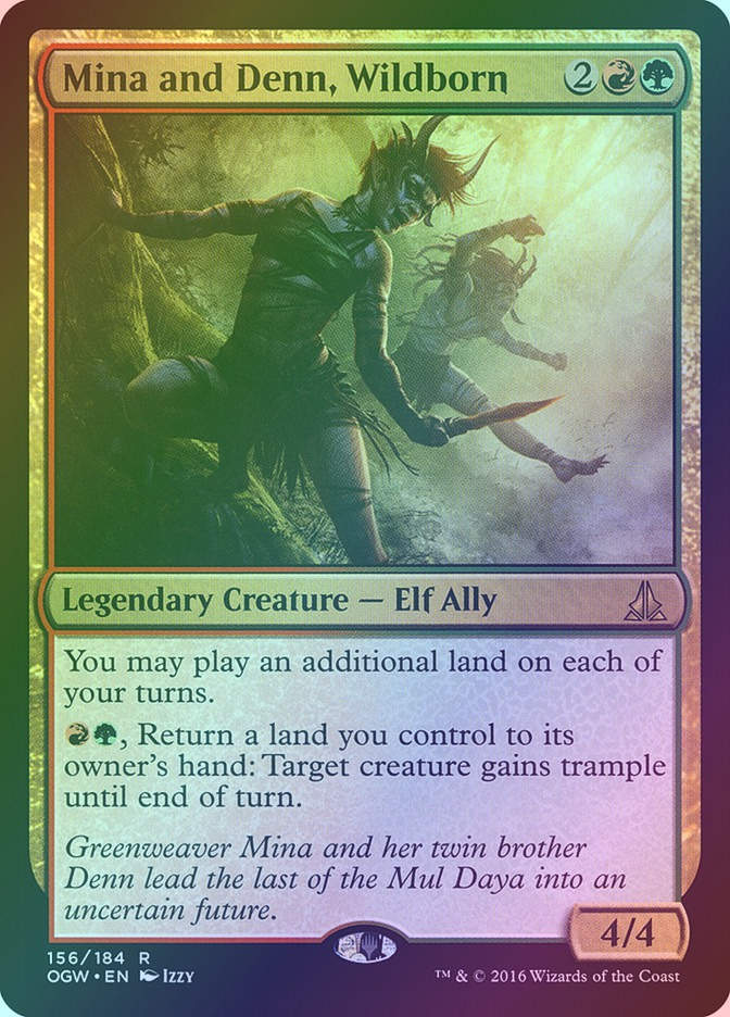 Mina and Denn, Wildborn (OGW) (156) / Foil