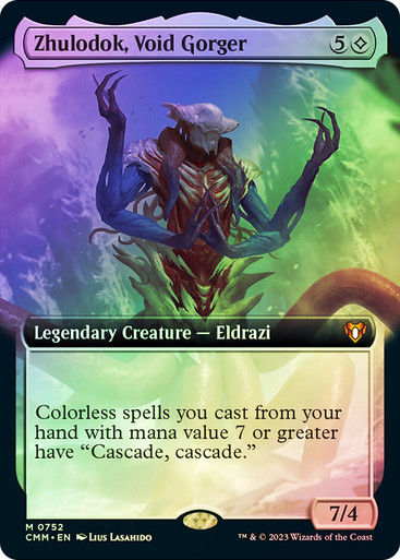 Zhulodok, Void Gorger (cmm) / Extended Art / Foil
