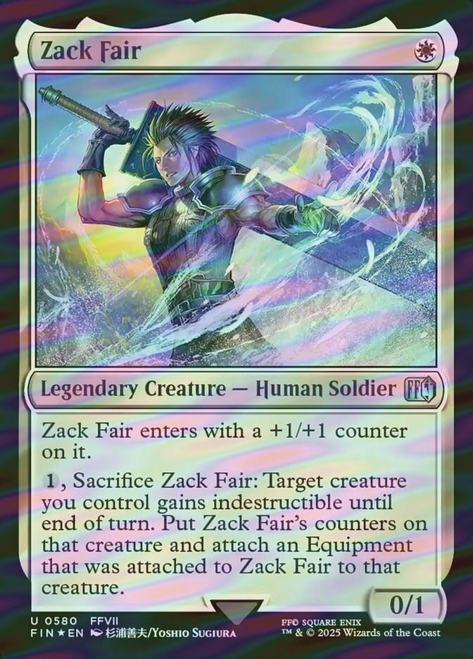 Zack Fair (FIN) (580) / Surge Foil