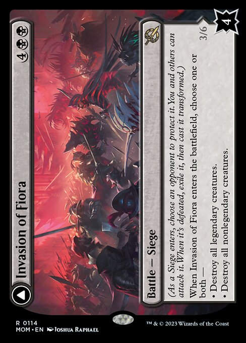 Invasion of Fiora // Marchesa, Resolute Monarch (mom)