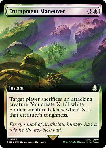 Entrapment Maneuver (pip) (977) / Extended Surge Foil