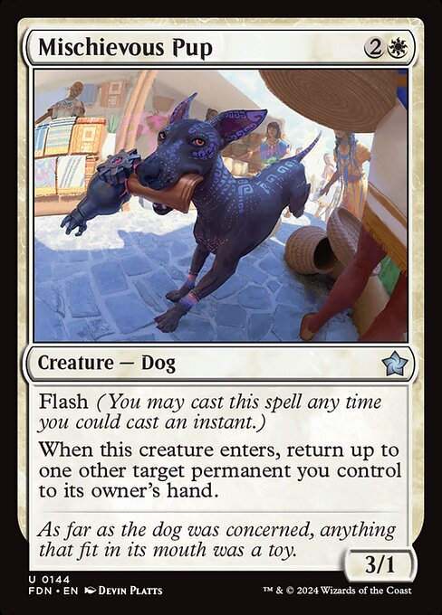Mischievous Pup (FDN) (144)