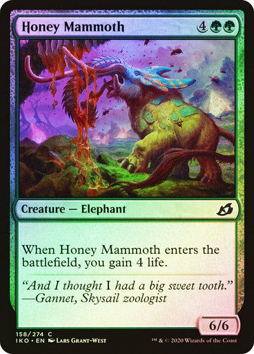 Honey Mammoth (IKO) (158) / Foil