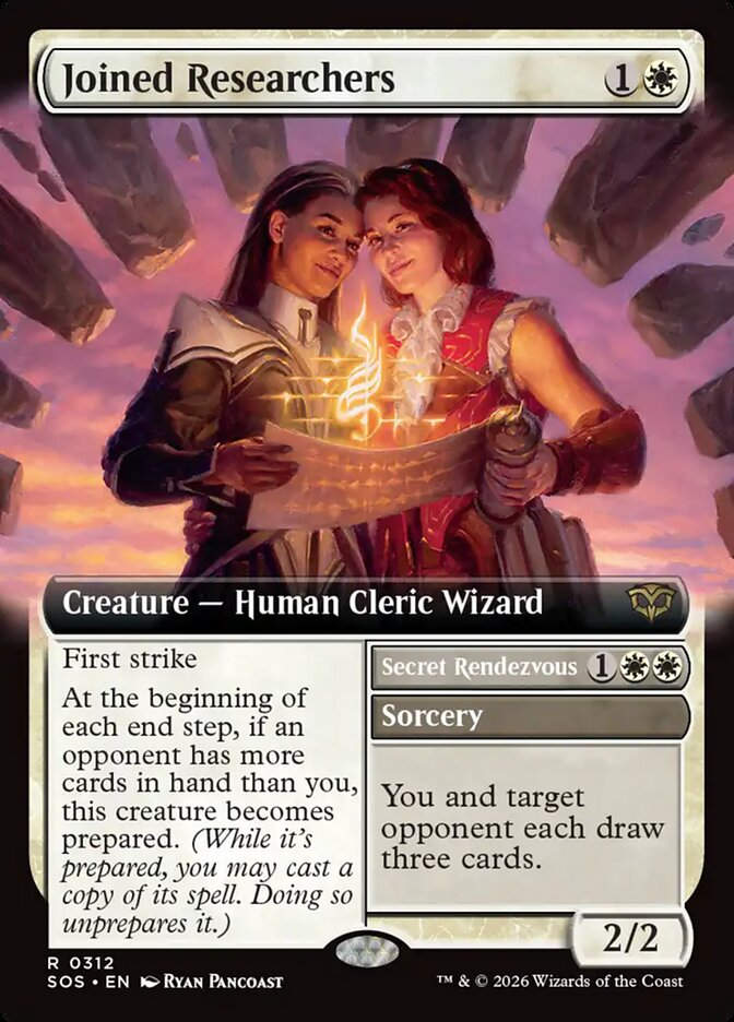 Joined Researchers // Secret Rendezvous (SOS) (312) / Extended Art