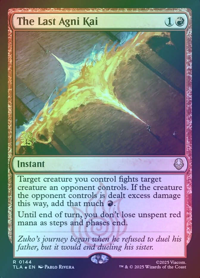 The Last Agni Kai (PTLA) (144s) / Foil