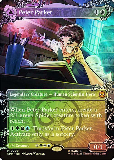 Peter Parker // Amazing Spider-Man (SPM) (208) / Showcase / Foil — cara 1 de 2
