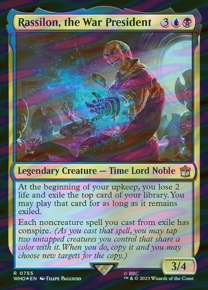 Rassilon, the War President (WHO) (755) / Surge Foil