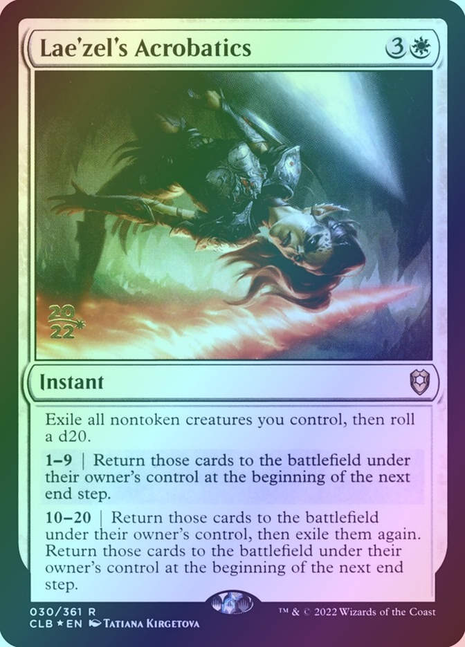Lae'zel's Acrobatics (PCLB) (30s) / Foil
