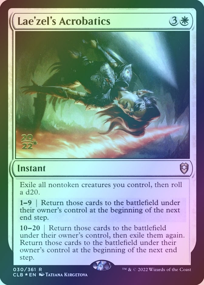 Lae'zel's Acrobatics (PCLB) (30s) / Foil