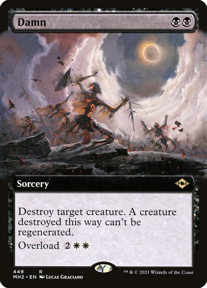Damn (MH2) (449) / Extended Art