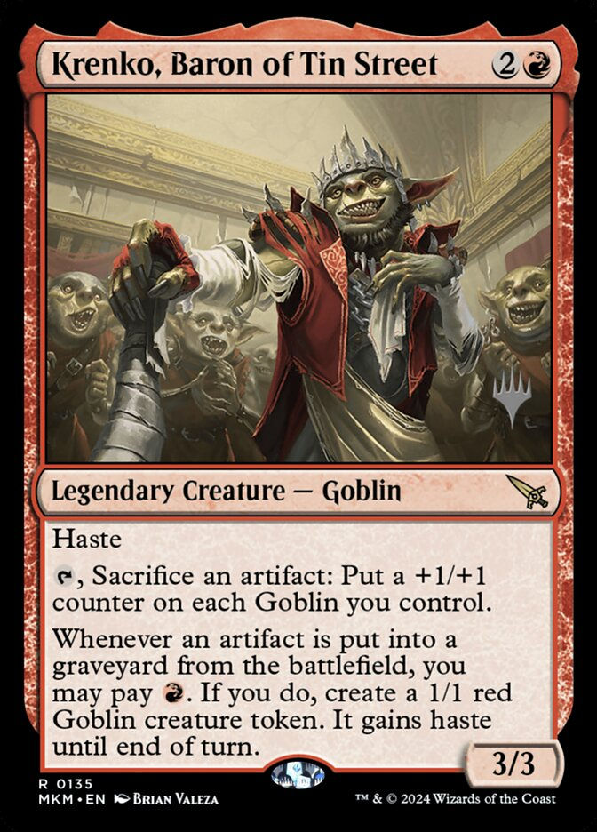 Krenko, Baron of Tin Street (PMKM) (135p)