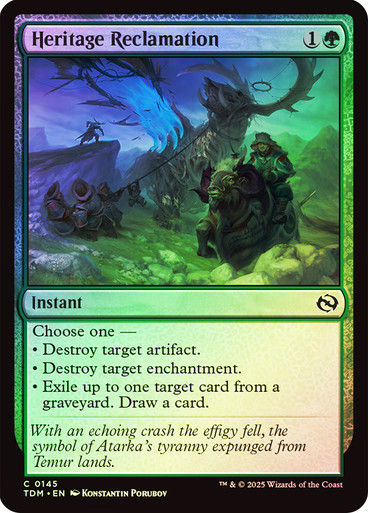 Heritage Reclamation (TDM) (145) / Foil