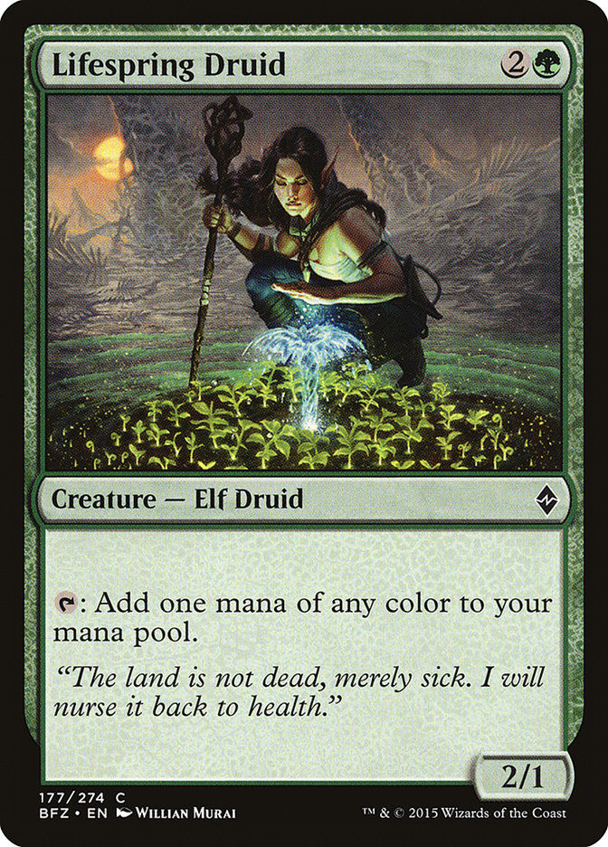 Lifespring Druid (BFZ) (177)