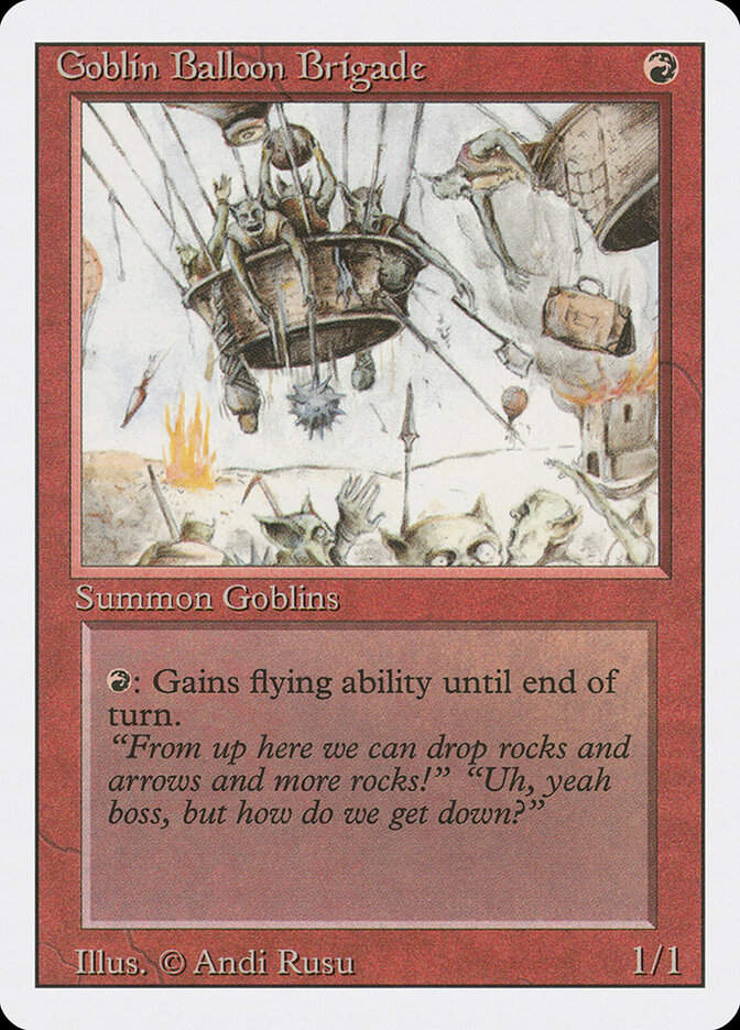 Goblin Balloon Brigade (3ED) (154)