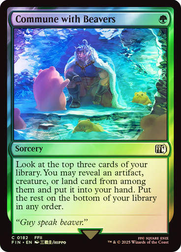 Commune with Beavers (FIN) (182) / Foil