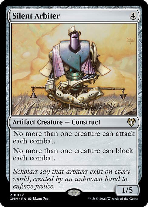 Silent Arbiter (cmm) (Commander Deck)