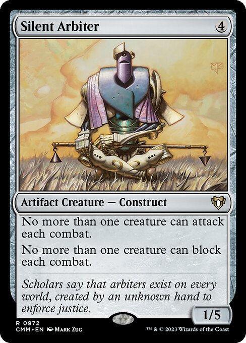 Silent Arbiter (cmm) (Commander Deck)