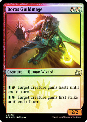 Boros Guildmage (rvr) (168) / Foil
