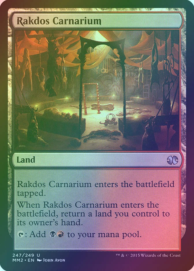 Rakdos Carnarium (MM2) (247) / Foil