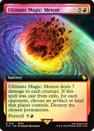 Ultimate Magic: Meteor (FIC) (121) / Extended Art / Foil