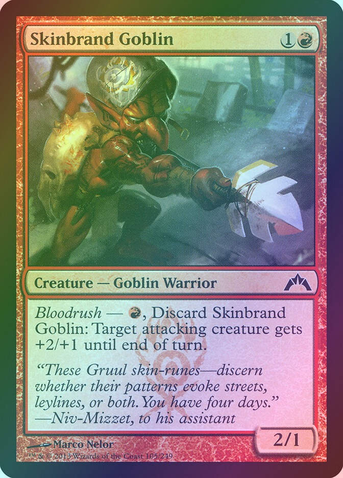 Skinbrand Goblin (GTC) (105) / Foil