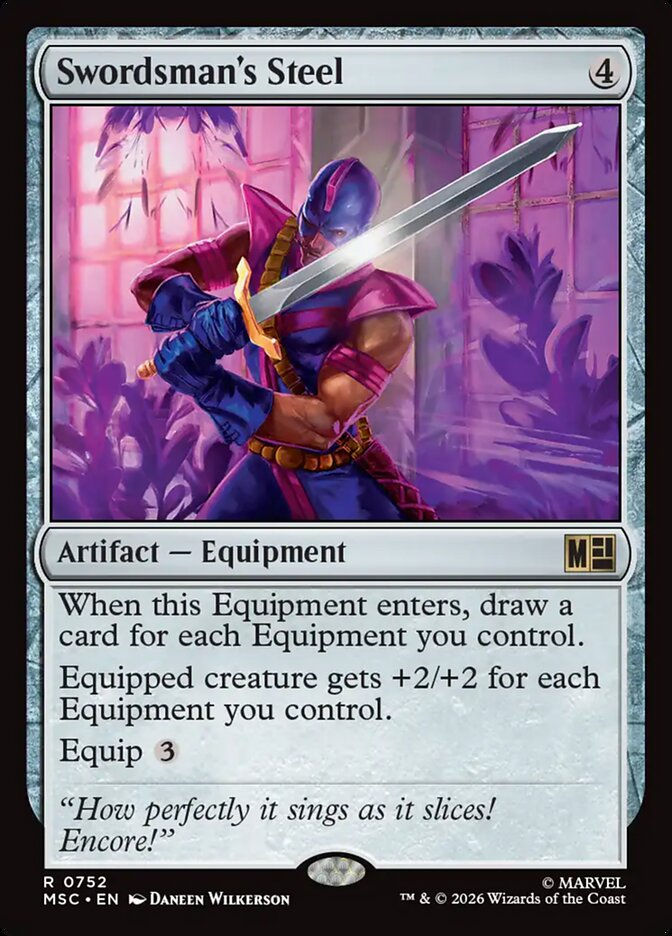 Swordsman's Steel (MSC) (752)
