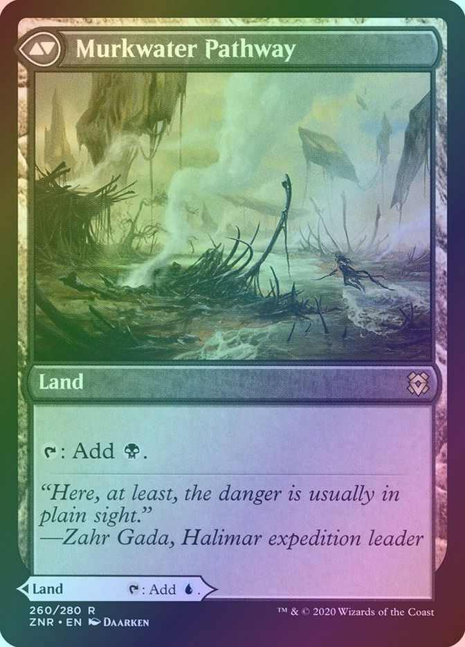 Clearwater Pathway // Murkwater Pathway (ZNR) (260) / Foil — cara 2 de 2