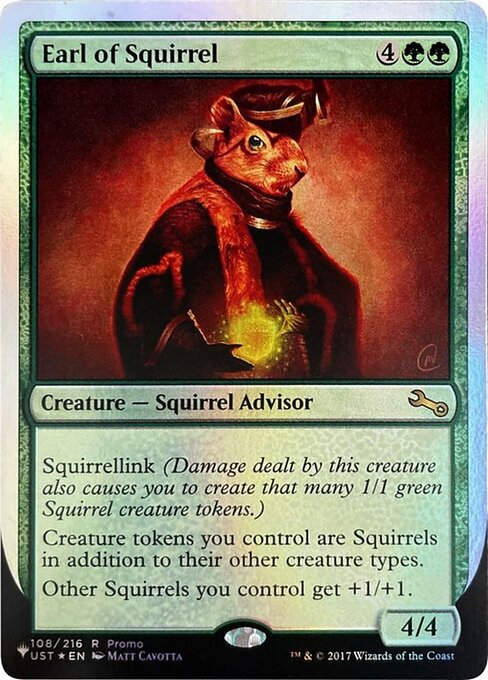 Earl of Squirrel (ULST) (108) / Foil