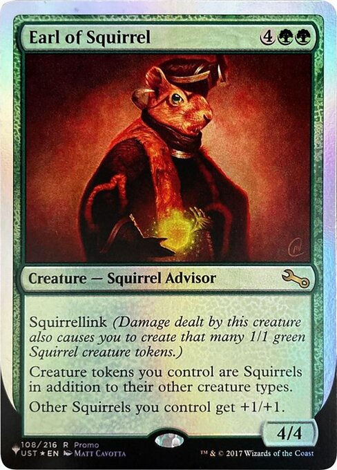Earl of Squirrel (ULST) (108) / Foil