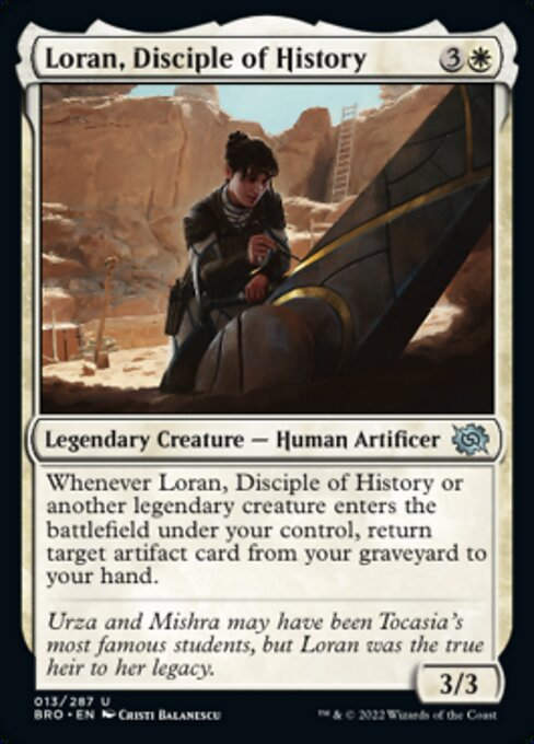Loran, Disciple of History (BRO)