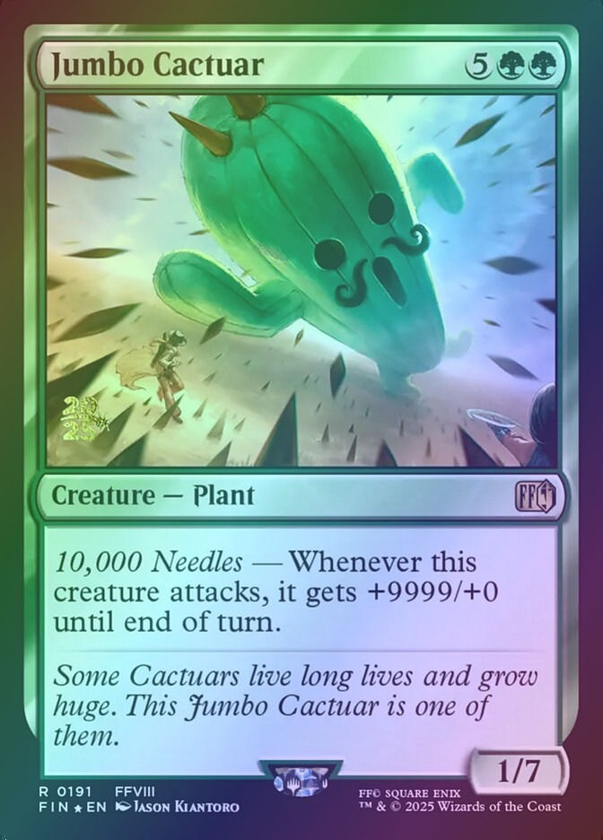 Jumbo Cactuar (PFIN) (191s) / Foil