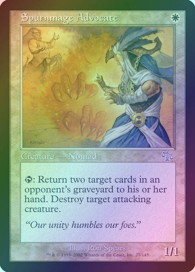 Spurnmage Advocate (JUD) (27) / Foil