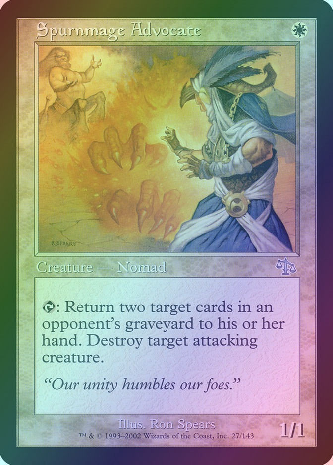 Spurnmage Advocate (JUD) (27) / Foil