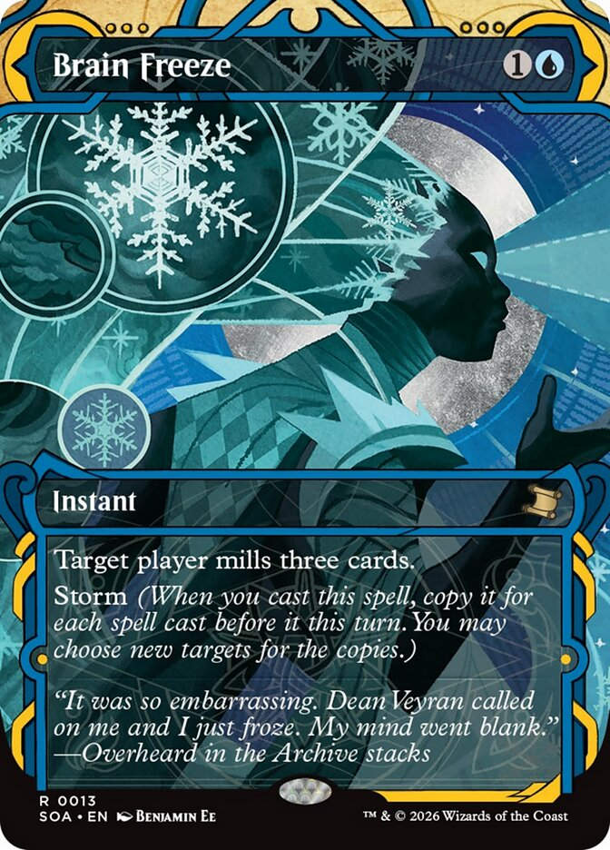 Brain Freeze (SOA) (13) / Borderless / Showcase