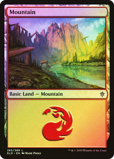 Mountain (ELD) (265) / Foil