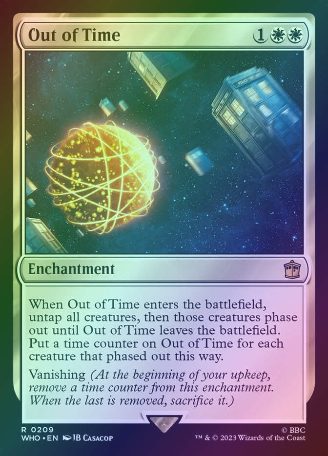 Out of Time (WHO) (209) / Foil