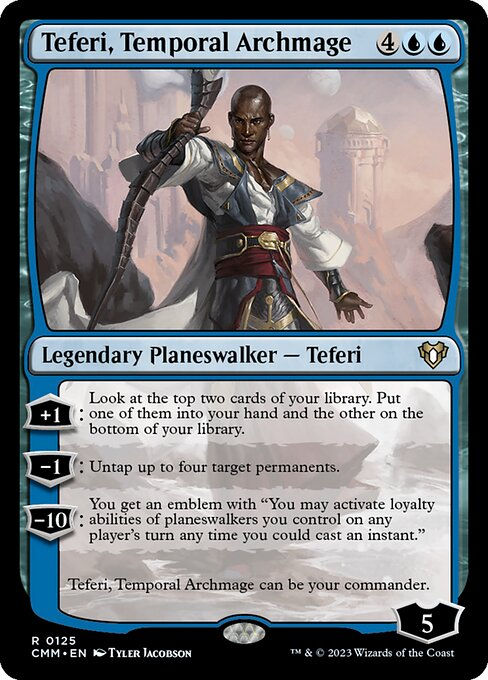 Teferi, Temporal Archmage (cmm)