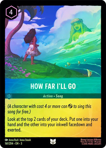 How Far I'll Go (LOR_ITI) / Foil