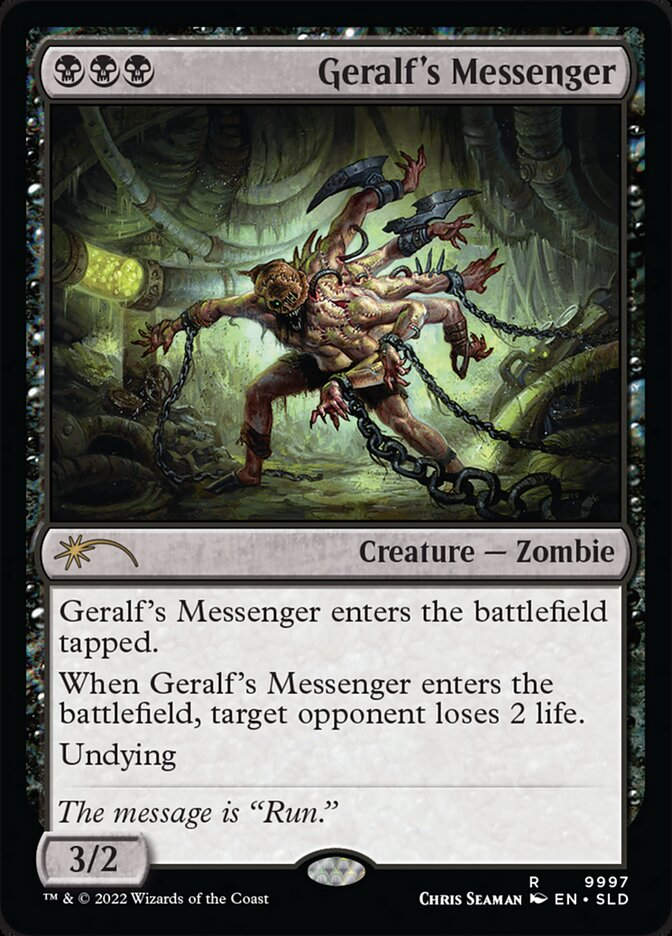 Geralf's Messenger (SLD) (9997)