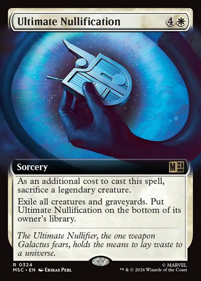 Ultimate Nullification (MSC) (324) / Extended Art