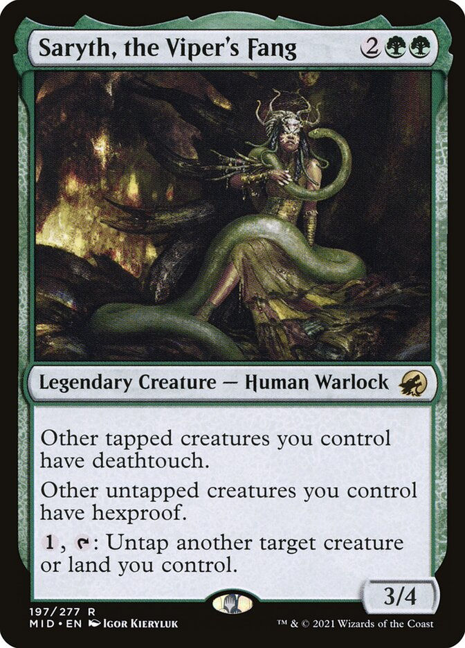 Saryth, the Viper's Fang (MID) (197)