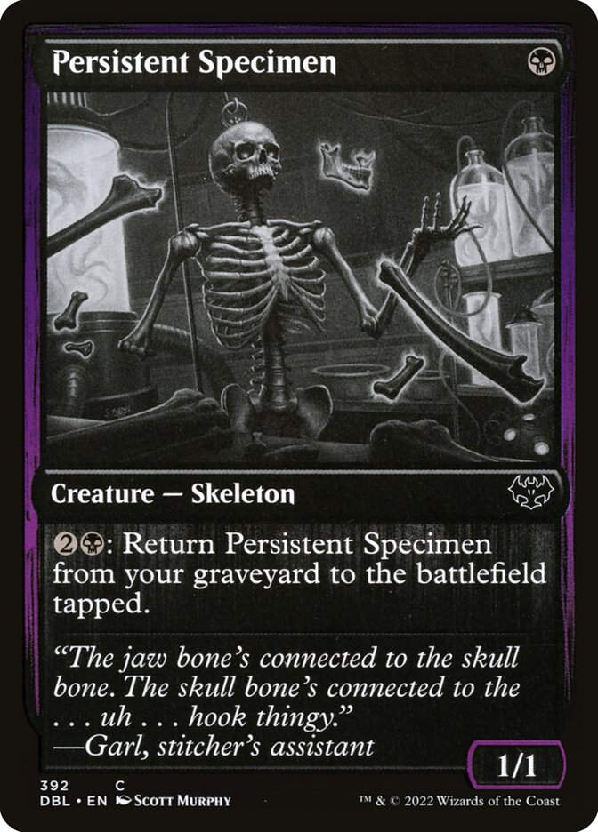 Persistent Specimen (DBL) (392)