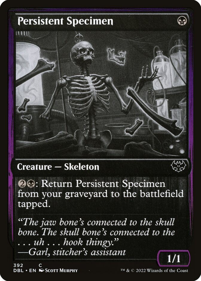 Persistent Specimen (DBL) (392)