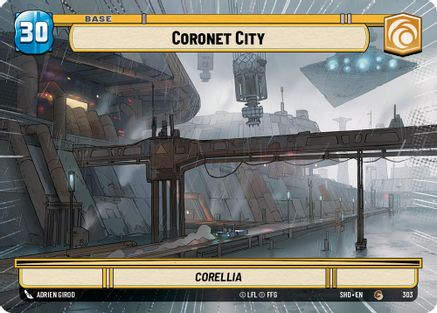 Coronet City // Shield (Hyperspace) (SHD_#303//T04)